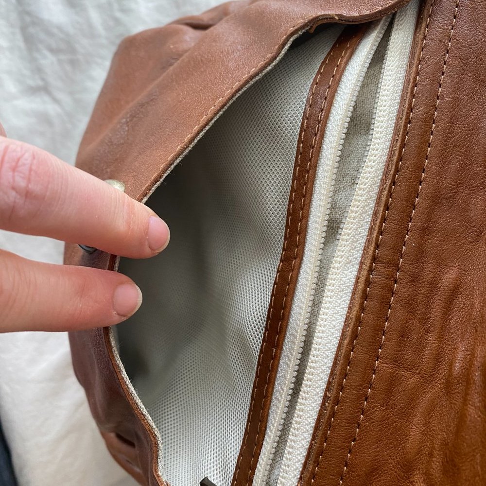 Will Leather Goods Brown Backpack - image 4